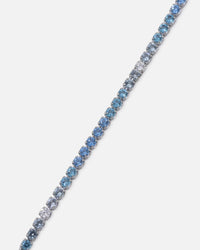 Saint Morta 2mm Micro Tennis Chain Iced White Gold