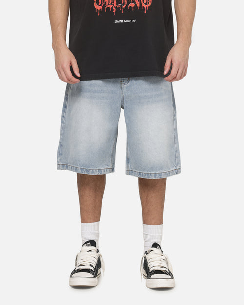 Saint Morta Amplus Devotion Denim Jorts Vintage Blue