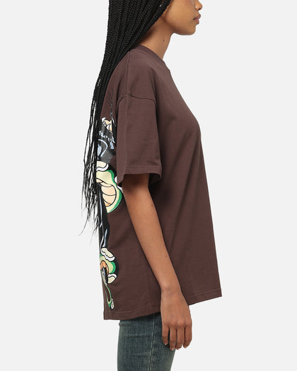 Ed Hardy Panther T-Shirt Brown