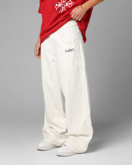 Loiter Star Born Jeans Off White