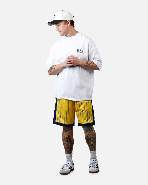 Mitchell & Ness Indiana Pacers 99' Swingman Shorts Yellow