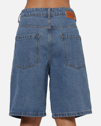 Carre Solace Baggy Jorts Mid Blue