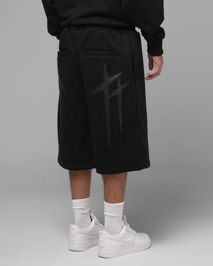 Loiter Ultra Hybrid Fleece Shorts Black