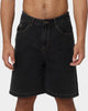 X-Large Bull Denim 91 Shorts Washed Black