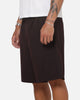 X-Large Amplify Pleated Shorts Brown
