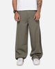 Carre Heritage Pleated Pants Sage Pinstripe
