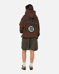 S Double Combo Platter Hoodie Washed Chocolate
