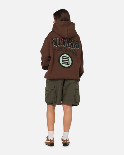 S Double Combo Platter Hoodie Washed Chocolate