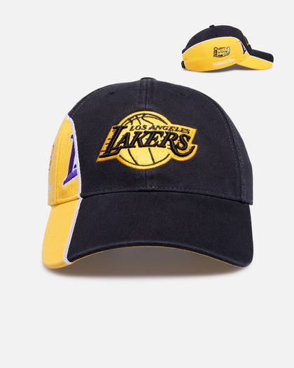 Mitchell & Ness Los Angeles Lakers 'NBA Home And Away' Low Profile Strapback Black/Yellow