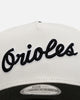 New Era Baltimore Orioles 'Chrome Black' 9FORTY A-Frame Snapback Chrome/Black