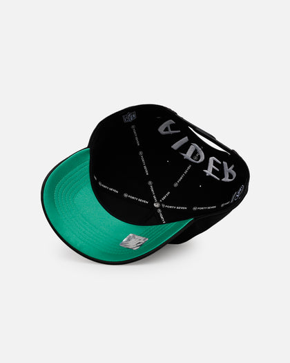 47 Brand Las Vegas Raiders 'Silky Way' 47 Hitch Snapback Black
