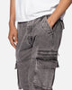 MNML V652 Owl Grey Cargo Pants Grey