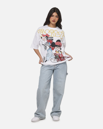 Carré X Disney Mickey & Friends Streets T-Shirt White