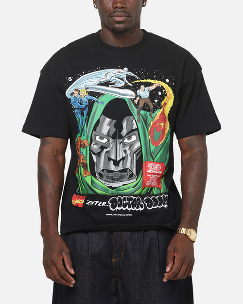 73Studio Marvel Avengers: Doomsday Doom Versus Fantastic Four T-Shirt Black