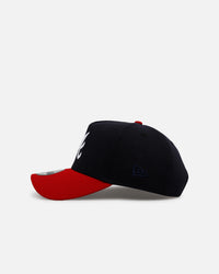 New Era Atlanta Braves 'Homage' 9FORTY A-Frame Snapback Navy/Red