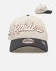 New Era Las Vegas Raiders 'Smooth' 9FORTY A-Frame Snapback Stone