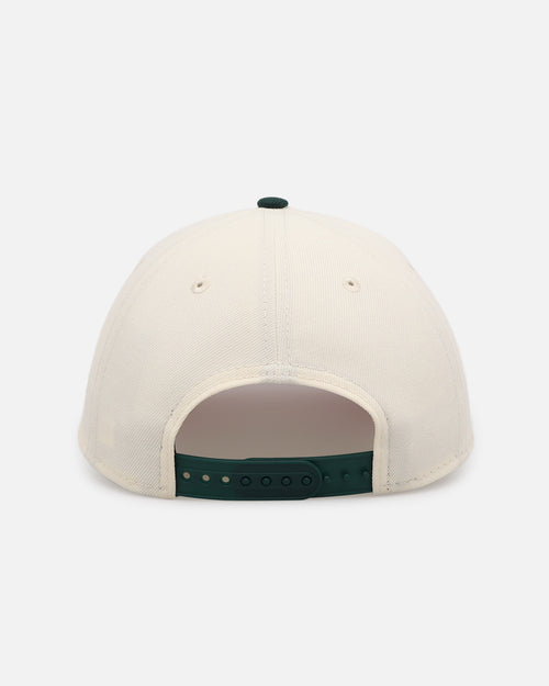 New Era New York Mets 'Pink Satin Hearts Green' 9FORTY A-Frame Snapback Chrome/Dark Green