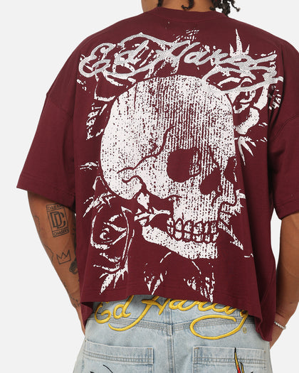 Ed Hardy Fade T-Shirt Wine