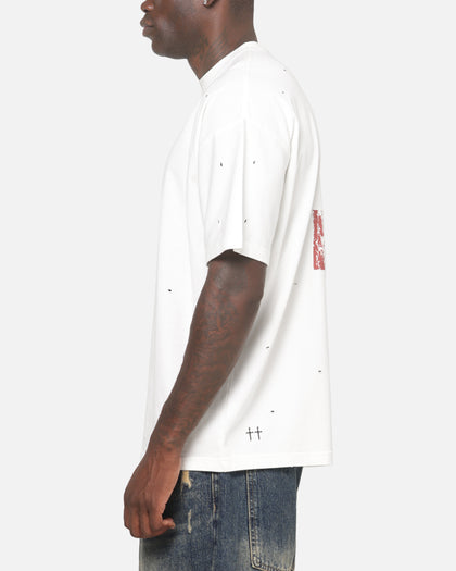 Saint Morta Saints Marked Boxy T-Shirt Off White