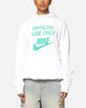 Nike Club French Terry Pullover Hoodie White/White/Green