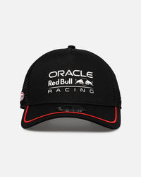 New Era X Redbull Racing F1 Patch 9FORTY A-Frame Trucker Snapback Black