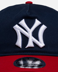 New Era New York Yankees 'Coop Two-Tone' 9FORTY A-Frame Unstructured Snapback Navy/Red