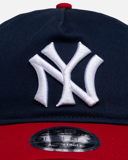 New Era New York Yankees 'Coop Two-Tone' 9FORTY A-Frame Unstructured Snapback Navy/Red