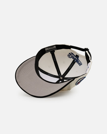 Pro Standard Los Angeles Dodgers 'Signature Suede' Pro Pinch Strapback Off White/Black