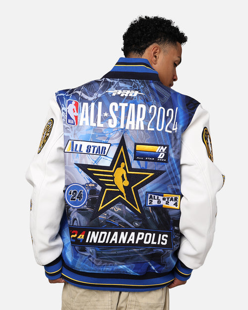 Pro Standard NBA All Star Game 2024 Wool Varsity Jacket Midnight Navy/Royal
