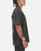 West Coast Choppers Camo Cross T-Shirt Black Acidwash