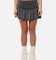 XXIII Women's Rib Mini Skirt Washed Black