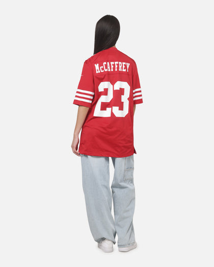 Nike San Francisco 49ers Christian McCaffrey #23 Home Game NFL Jersey Gym Red
