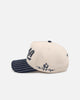 Mitchell & Ness Los Angeles Clippers 'Visor Stripes' Pro Pinch Snapback Natural