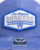 47 Brand Los Angeles Dodgers 47 Hitch Trucker Snapback Blue