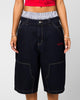 Ed Hardy Dragon Jorts Indigo