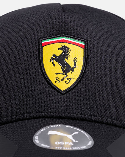 Puma X Scuderia Ferrari Snapback Baseball Cap Puma Black