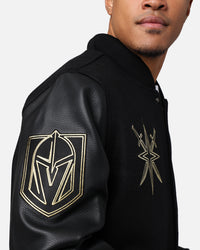 Pro Standard Vegas Golden Knights 'Black & Gold' Varsity Jacket Jet Black