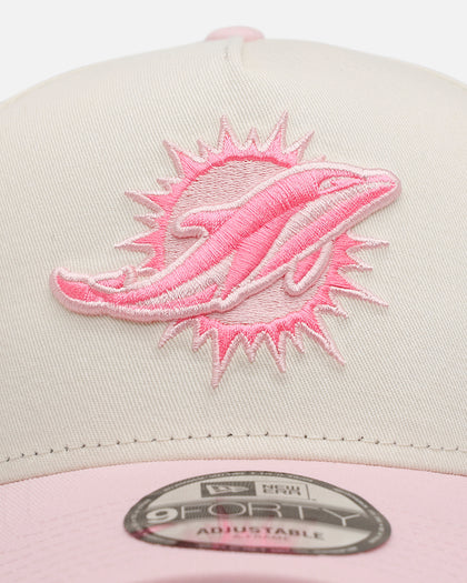 New Era Miami Dolphins 'Lover's Club' 9FORTY A-Frame Snapback Chrome