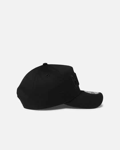 New Era Chicago Bulls 'NBA Black On Black' 9FORTY A-Frame Snapback Black