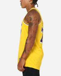 Nike Luka Doncic Los Angeles Lakers #77 Icon Edition 2022/23 Nike Dri-Fit NBA Swingman Jersey Amarillo/Doncic