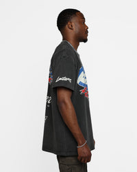Loiter Rage Racer Vintage T-Shirt Black Wash