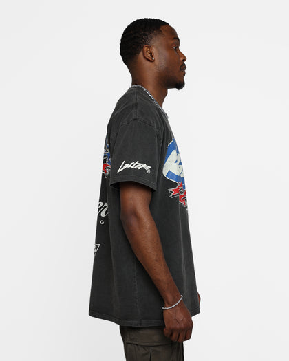Loiter Rage Racer Vintage T-Shirt Black Wash