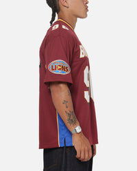 Mitchell & Ness Brisbane Lions AFL 96 Jersey Sour Cherry