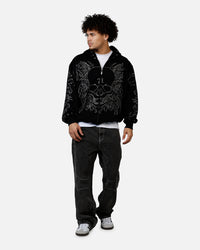 Revenge Cross Denim Pants Black