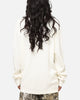XXIII Zyair Knit Rib Long Sleeve Button Up Shirt Cream