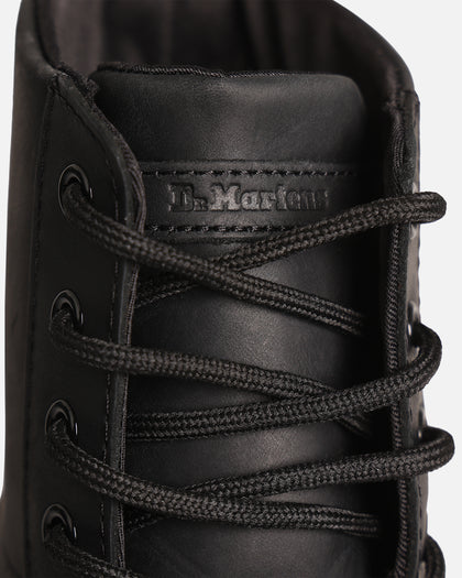 Dr. Martens Combs Leather 8 Eye Boot Black