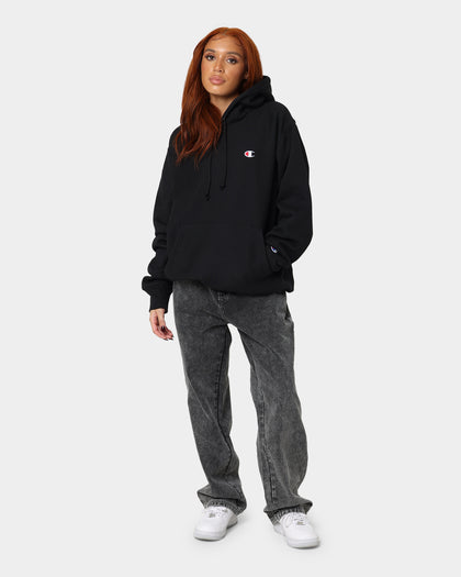 Champion Reverse Weave Hoodie Black