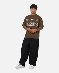 Carre C3 Logo T-Shirt Brown