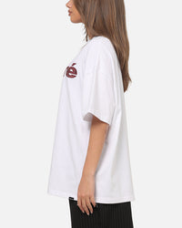 Carre Applique T-Shirt Solid White