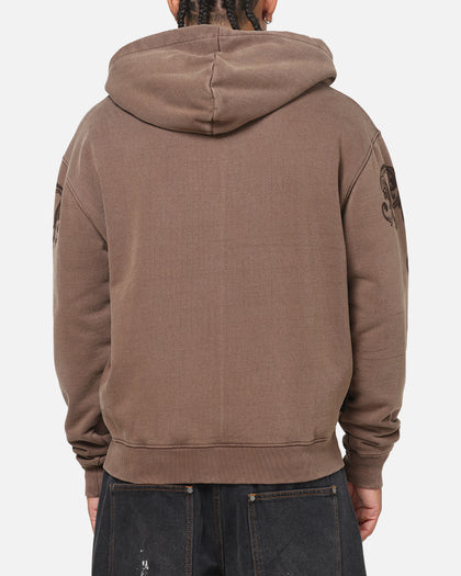 Saint Morta Baroque Zip Hoodie Pigment Washed